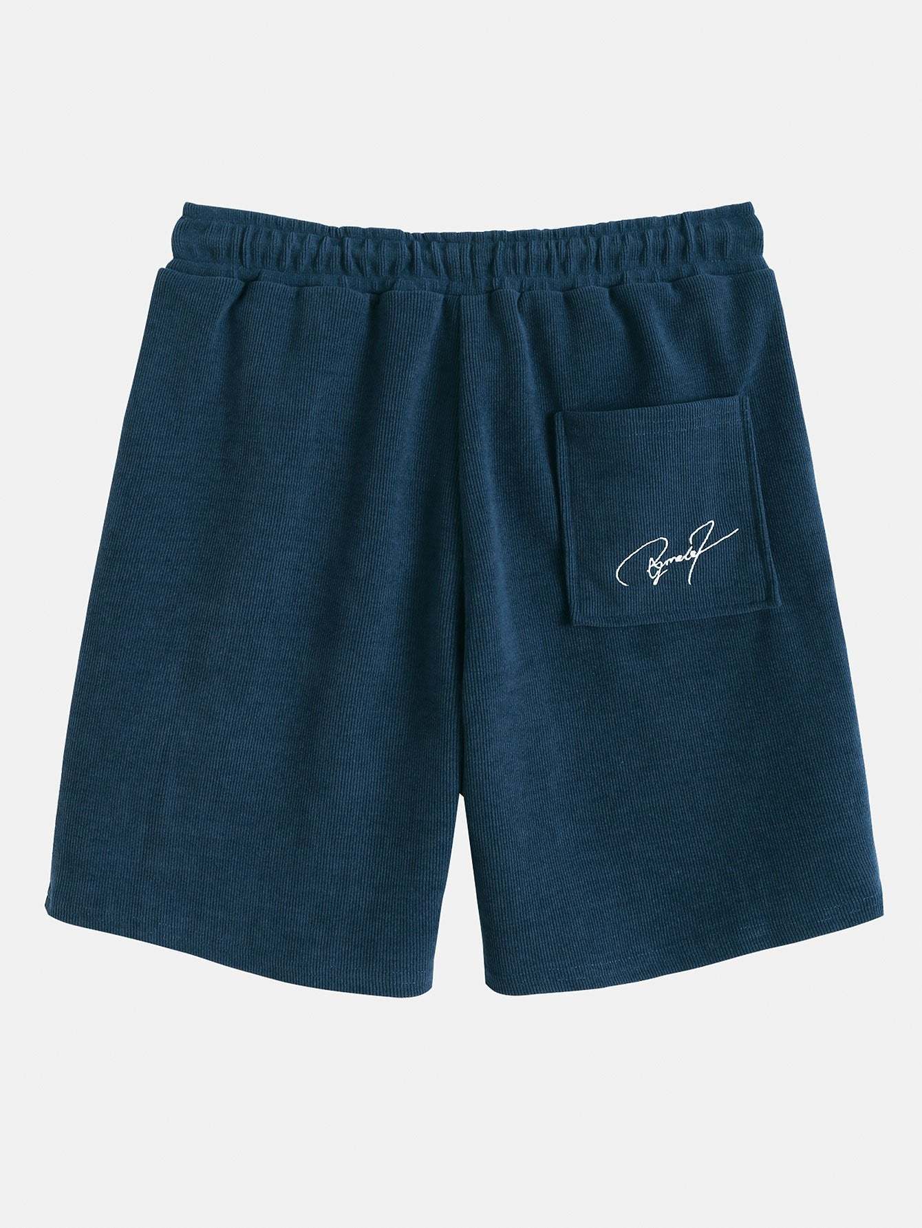 Drawstring Corduroy Shorts-Mitchell Shoes