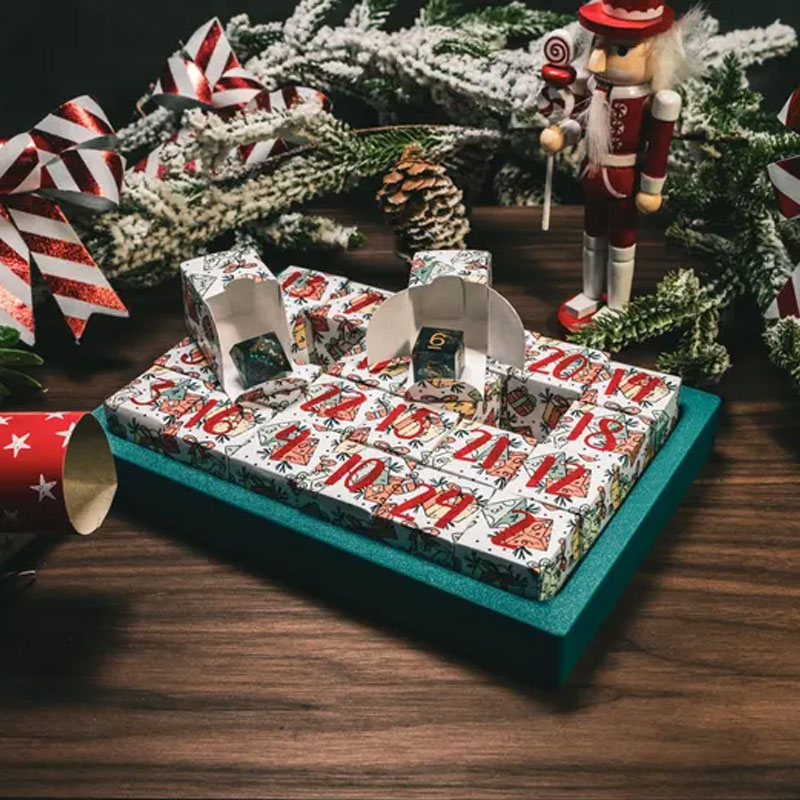 Dice Advent Calendar with Dice Tray