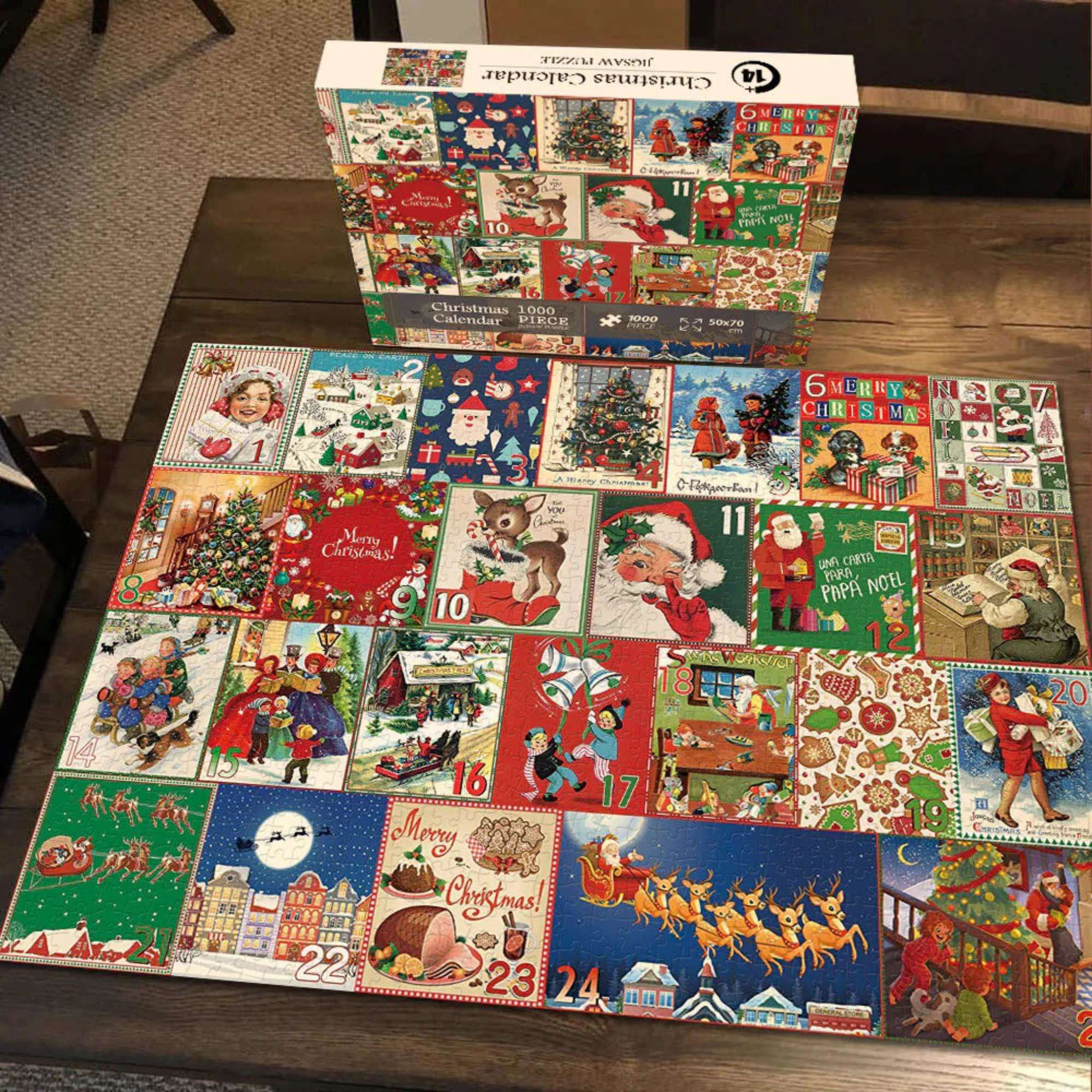 Christmas Countdown Jigsaw Puzzle - A Festive Tradition