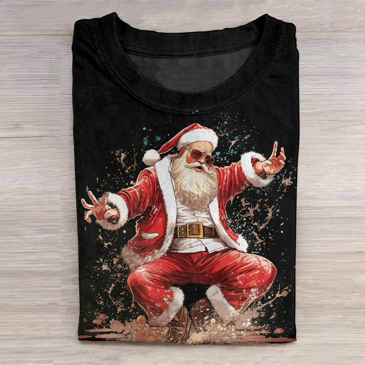 Cool Santa round neck T-shirt