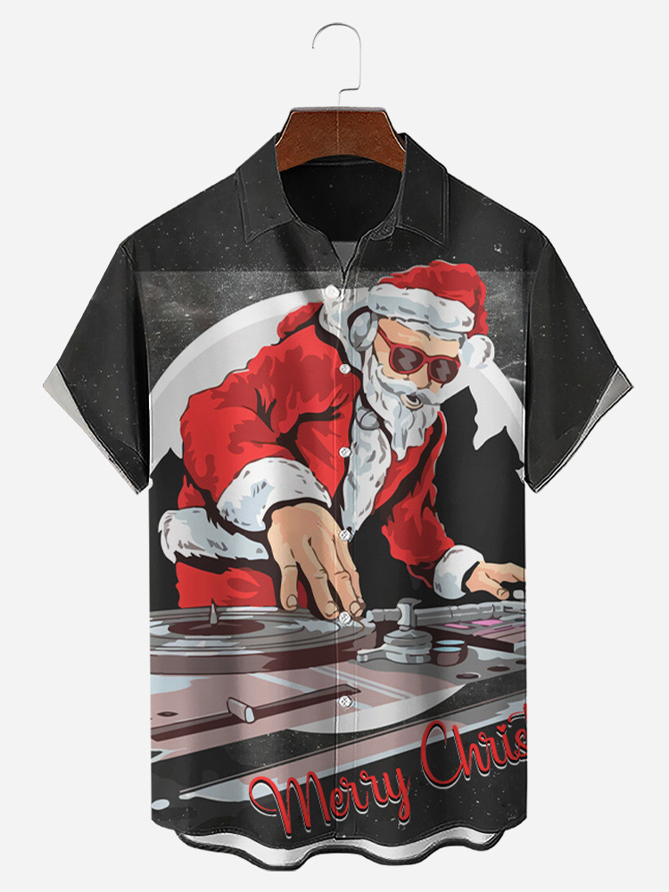 Santa Claus DJ Shirt