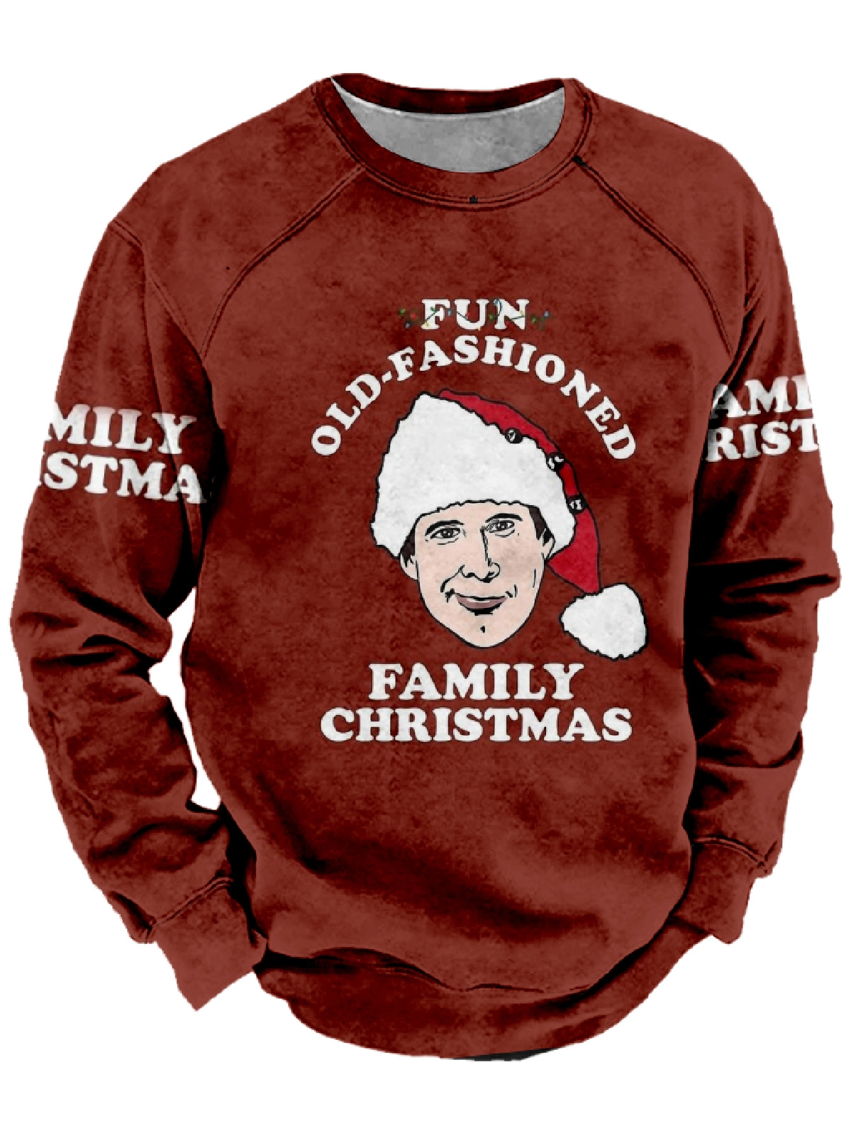 Retro Christmas Movie Crewneck Sweatshirt