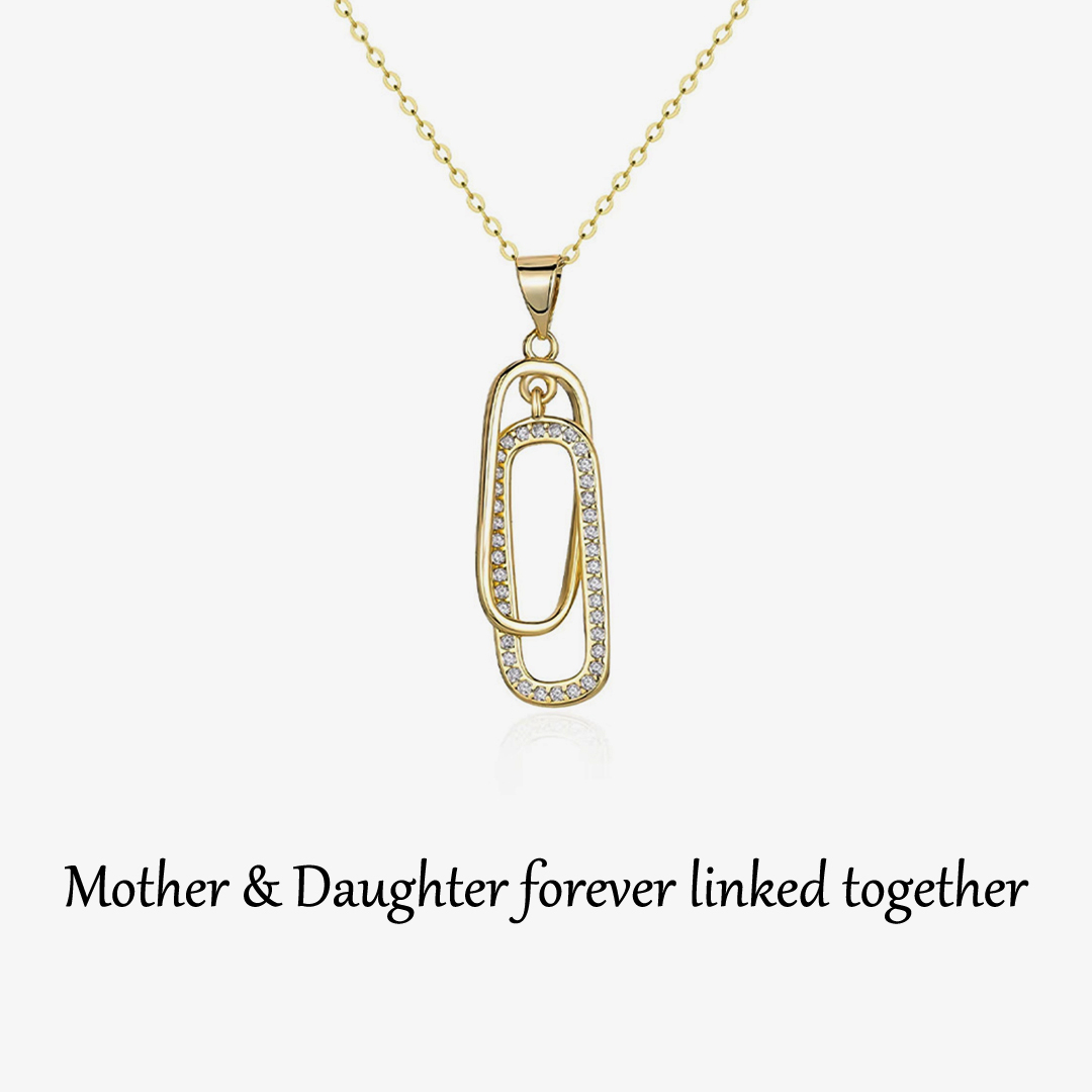 For My Daughter -LINKED TOGETHER FOREVER Necklace