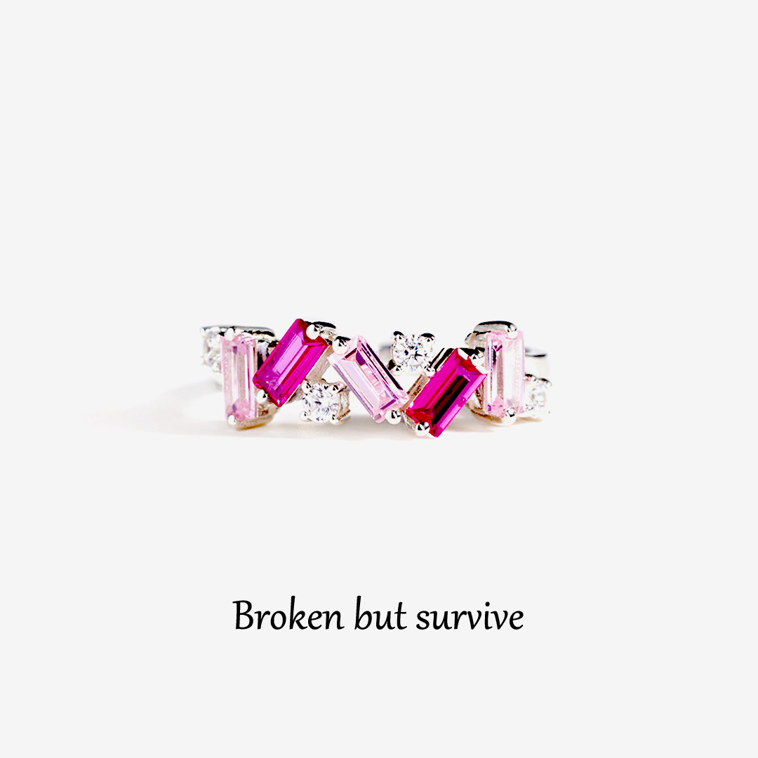 Survivor's Pink Diamond Ring