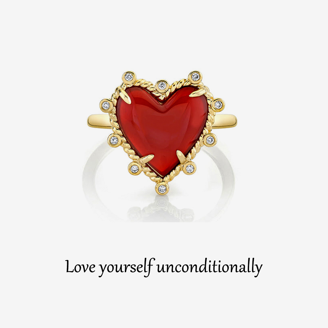 For Self - Self-love Circle Diamond Ring