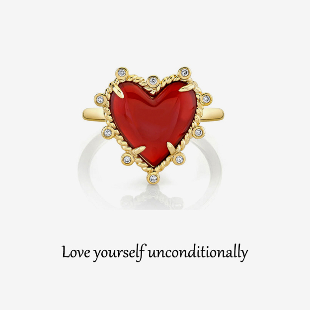 For Self - Self-love Circle Diamond Ring