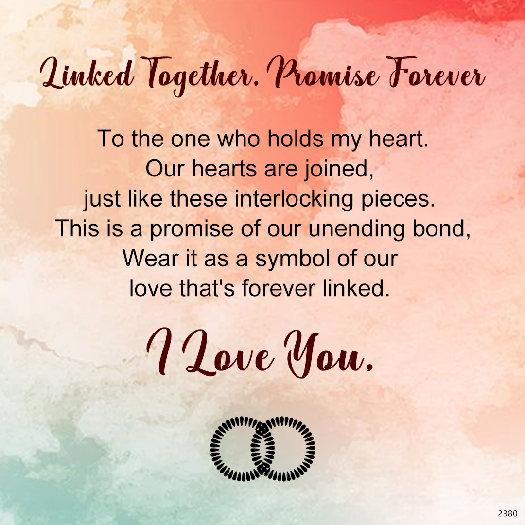 S925 Promise Forever Custom Birthstones Interlocking Ring