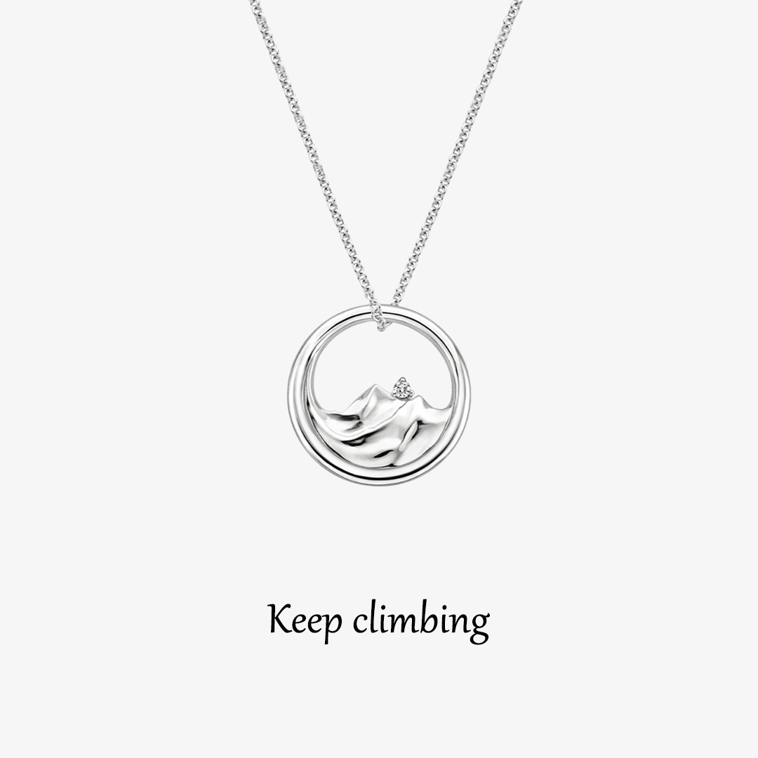 Keep Climbing Necklace