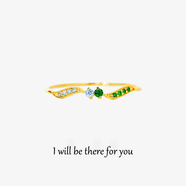 For Daughter- Bond of Love Birthstone Ring 