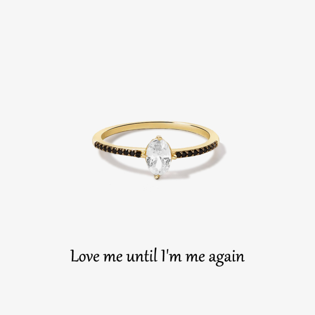 925 Silver Marquise Engagement Ring