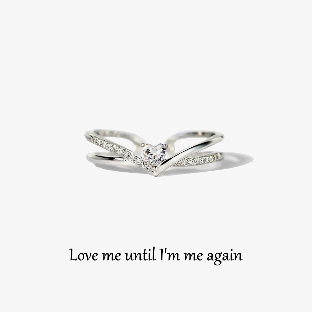 Self-Love Healing Heart Ring