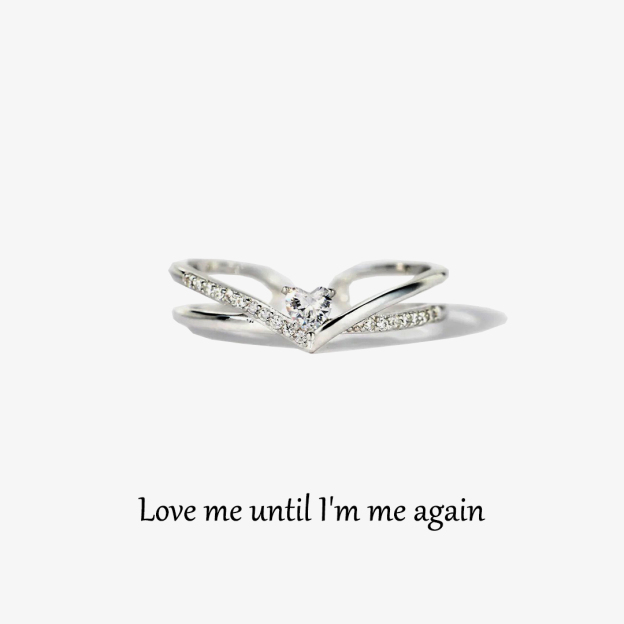 Self-Love Healing Heart Ring