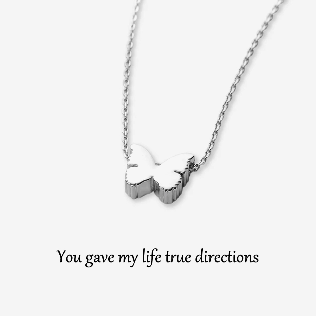 For Daughter-Wings to Fly Icon Necklace