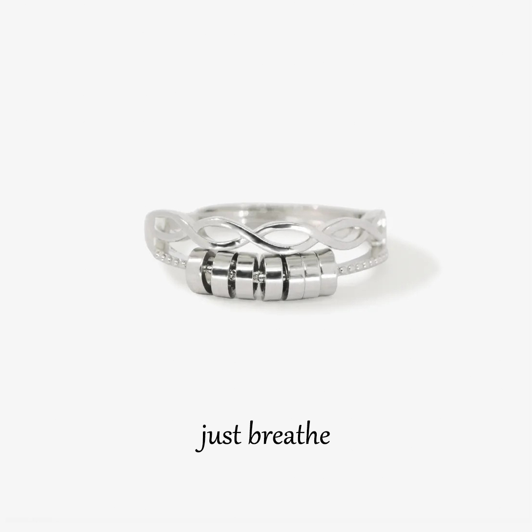 Drive Away Your Anxiety Infinity Fidget Ring