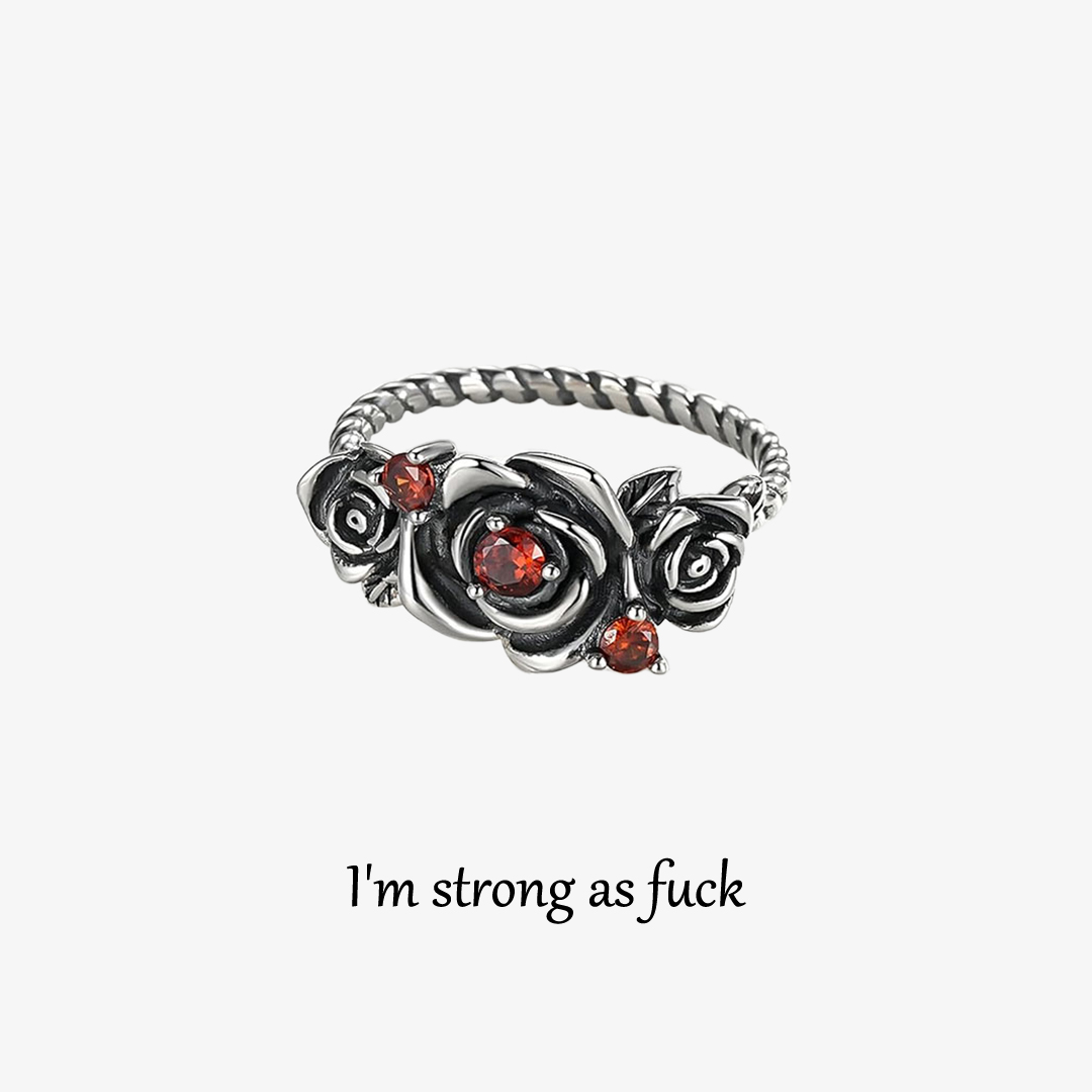 For Self - Three Roses Twist Ring