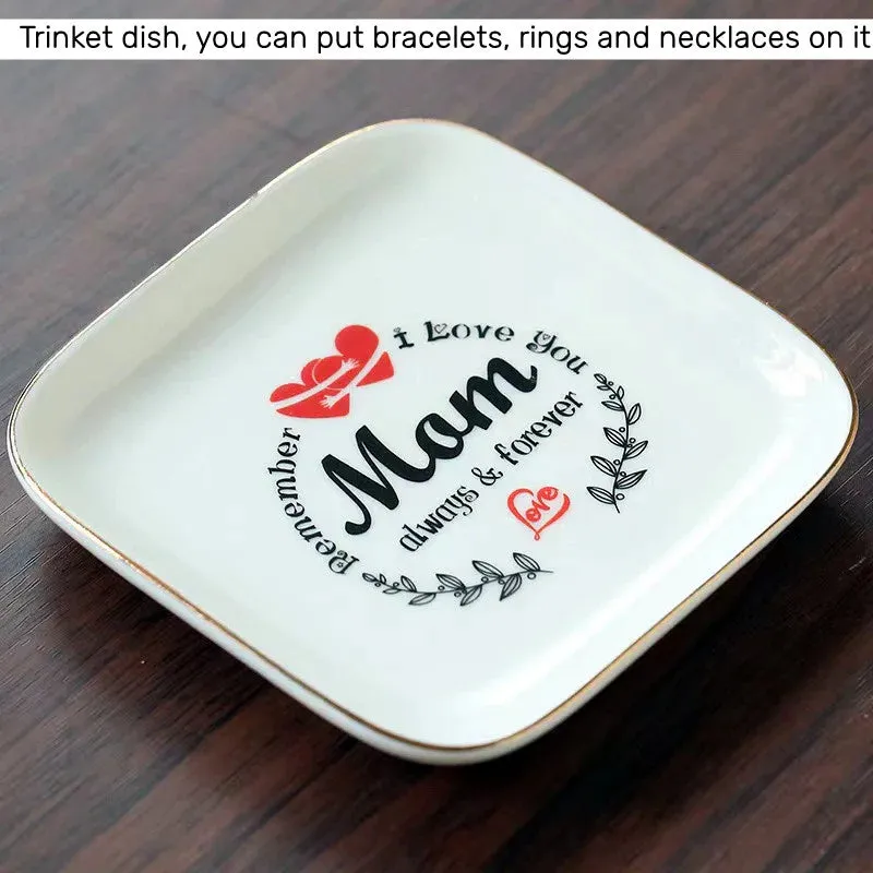 Mother & Daughter Forever Linked Together Heart to Heart Bracelet