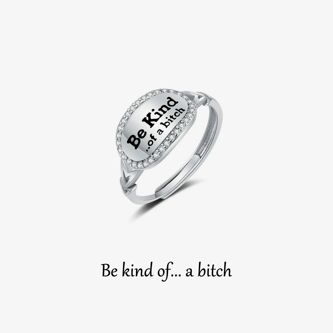 Be Kind Statement Ring