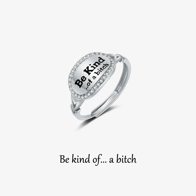 Be Kind Statement Ring