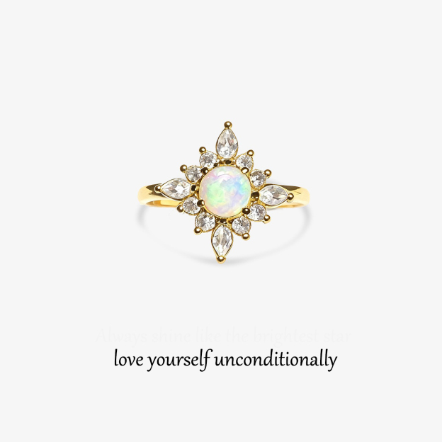 For Self-Shining Star Love Ring
