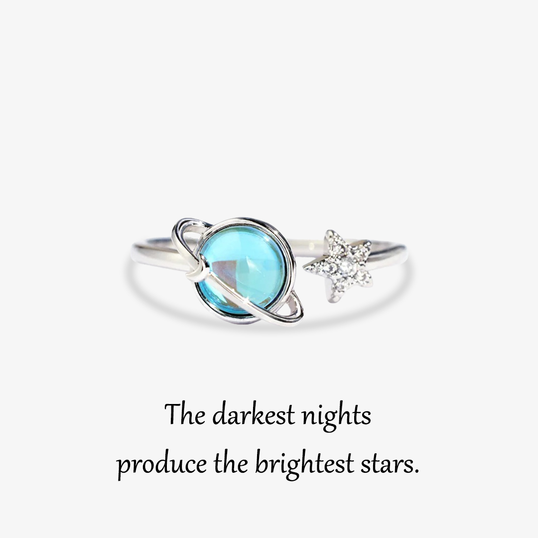 For Daughter -Spinning Star Fidget Ring