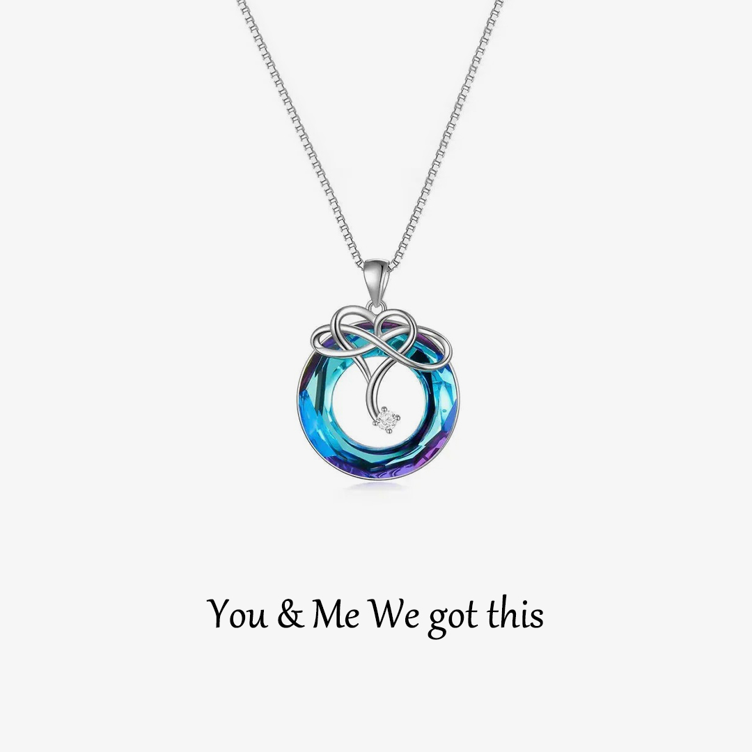 For Friend - You & Me Friendship Necklace