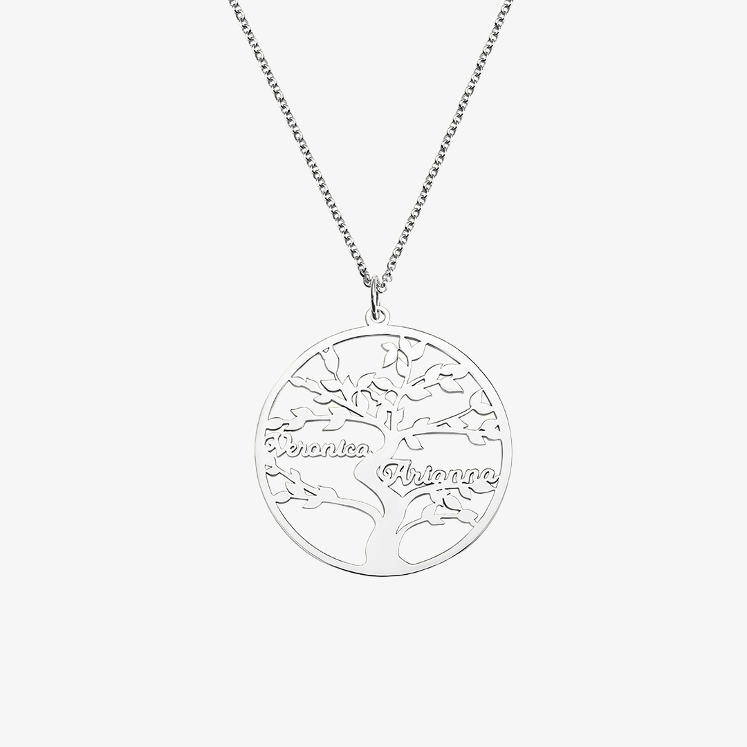 For Mom - The Family Root Customized 1-10 Names Family Tree Necklace