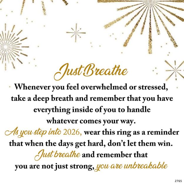 You Are Unbreakable Ring