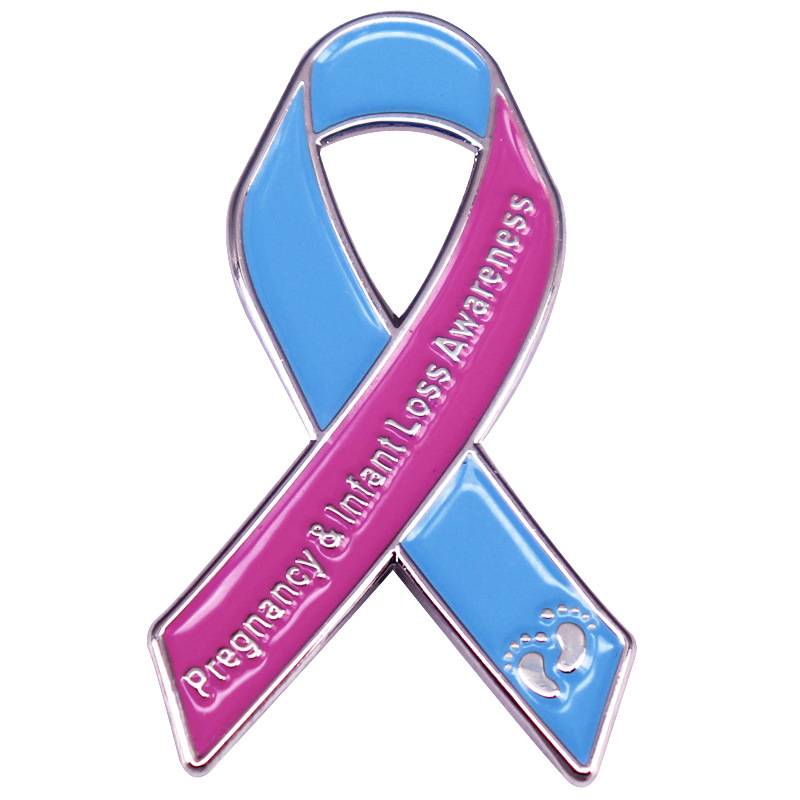 Pregnancy & Infant Loss Awareness Ribbon Pin