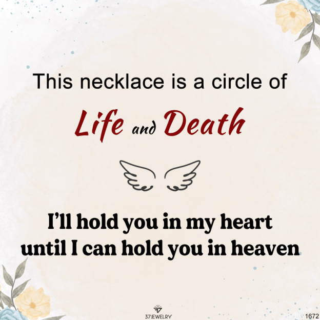 For Memorial - Custom Name Heart Wing Necklace