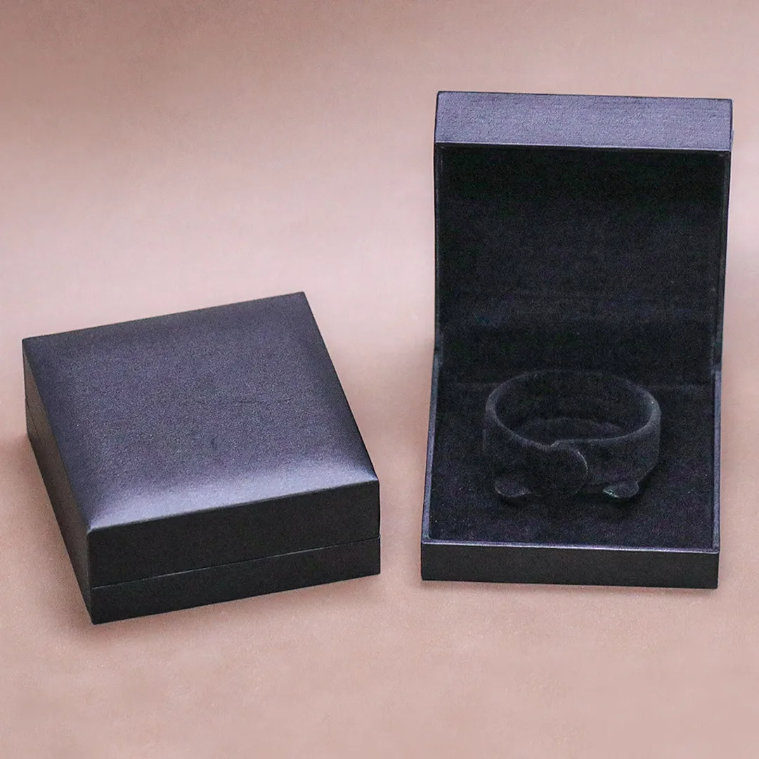 For Grandson - Grandmother and Grandson Forever Linked Together Black Knot Bracelet