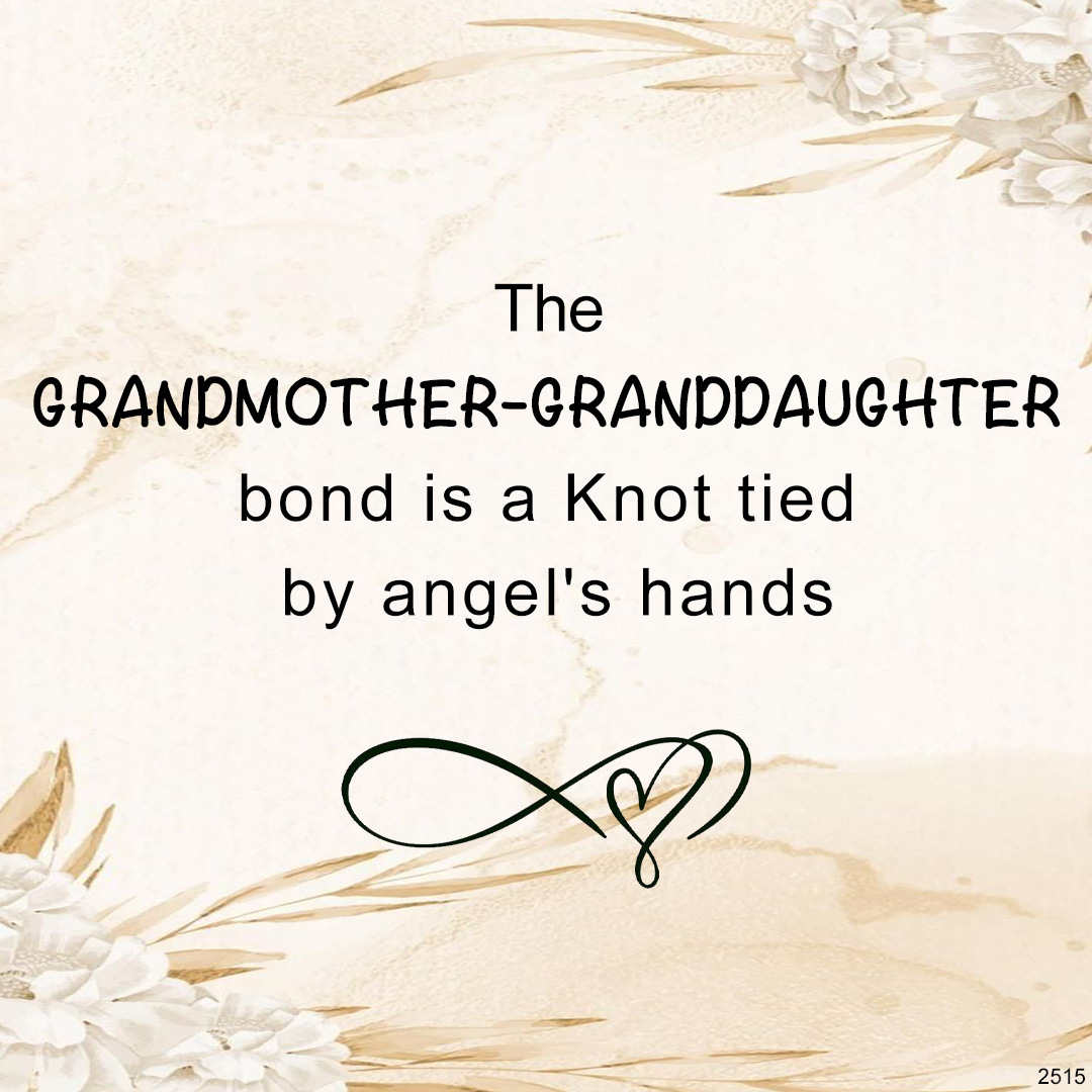 For Granddaughter- The Grandmother-Granddaughter bond is a Knot tied Infinite Heart Bracelet