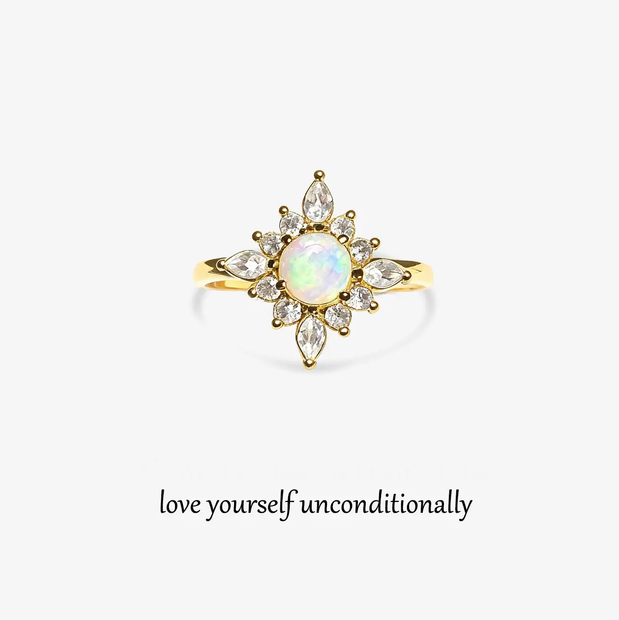 For Bonus Daughter-Shining Star Love Ring