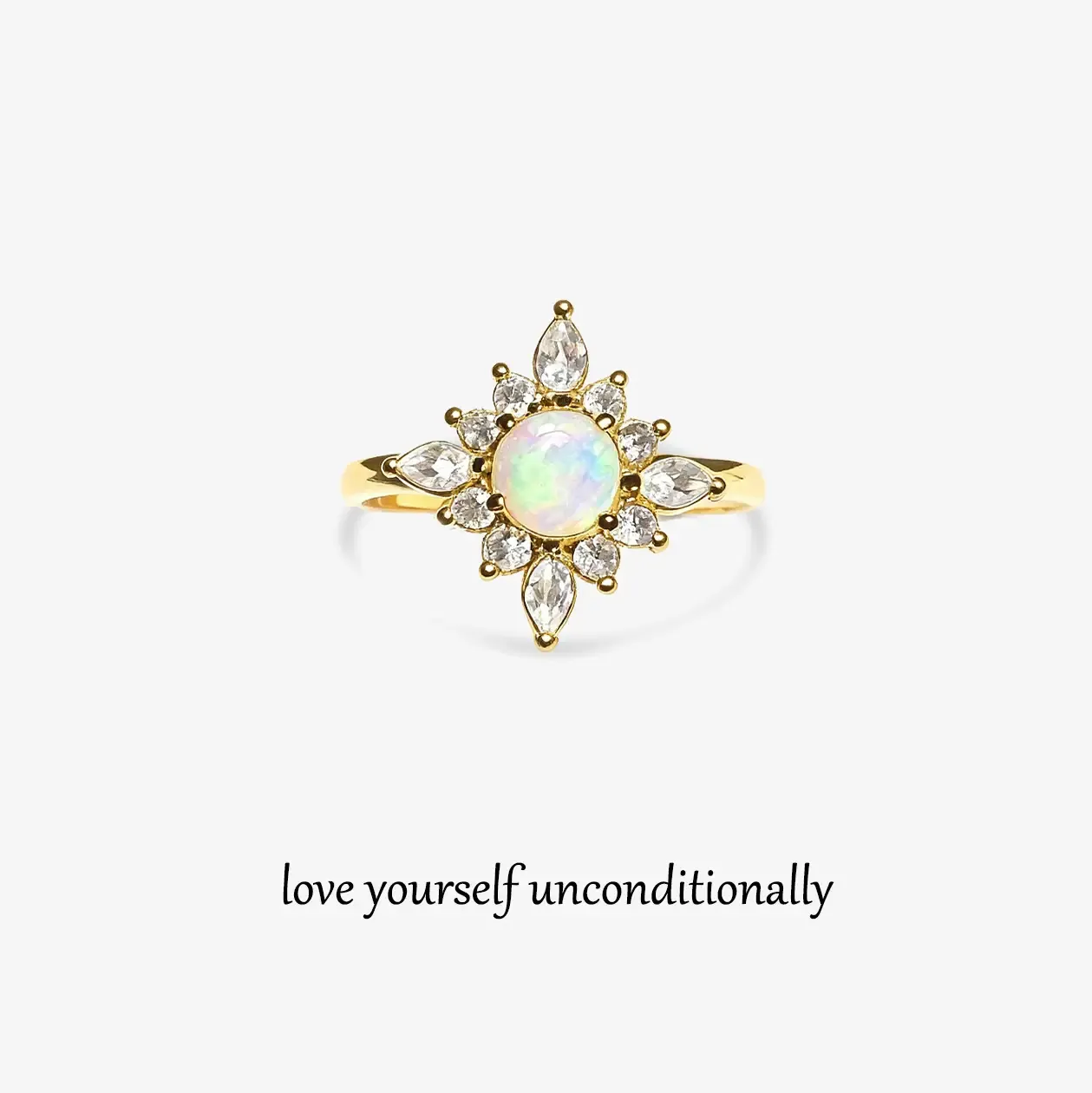 For Bonus Daughter-Shining Star Love Ring