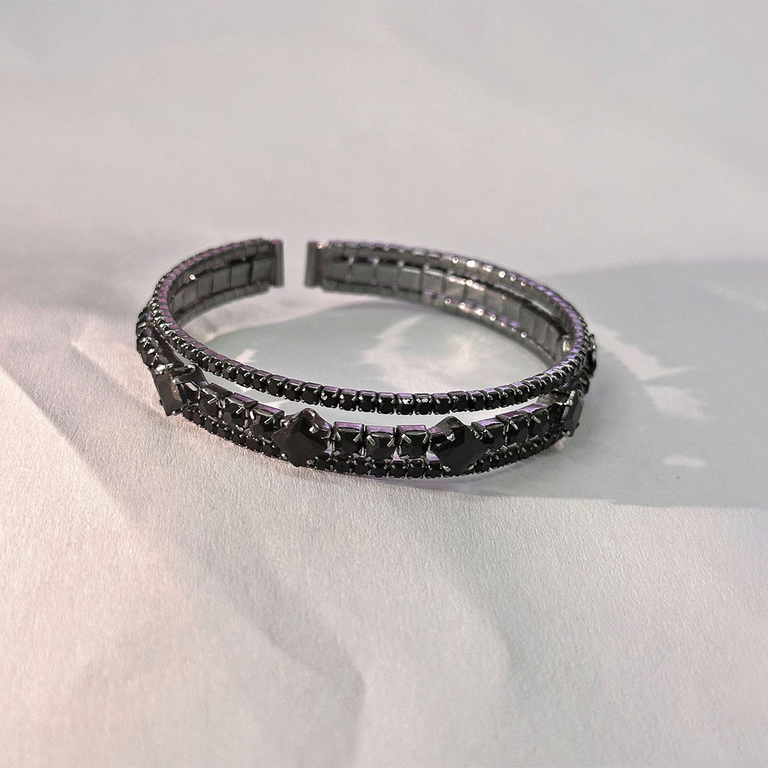 For Self-Black Diamond Bracelet