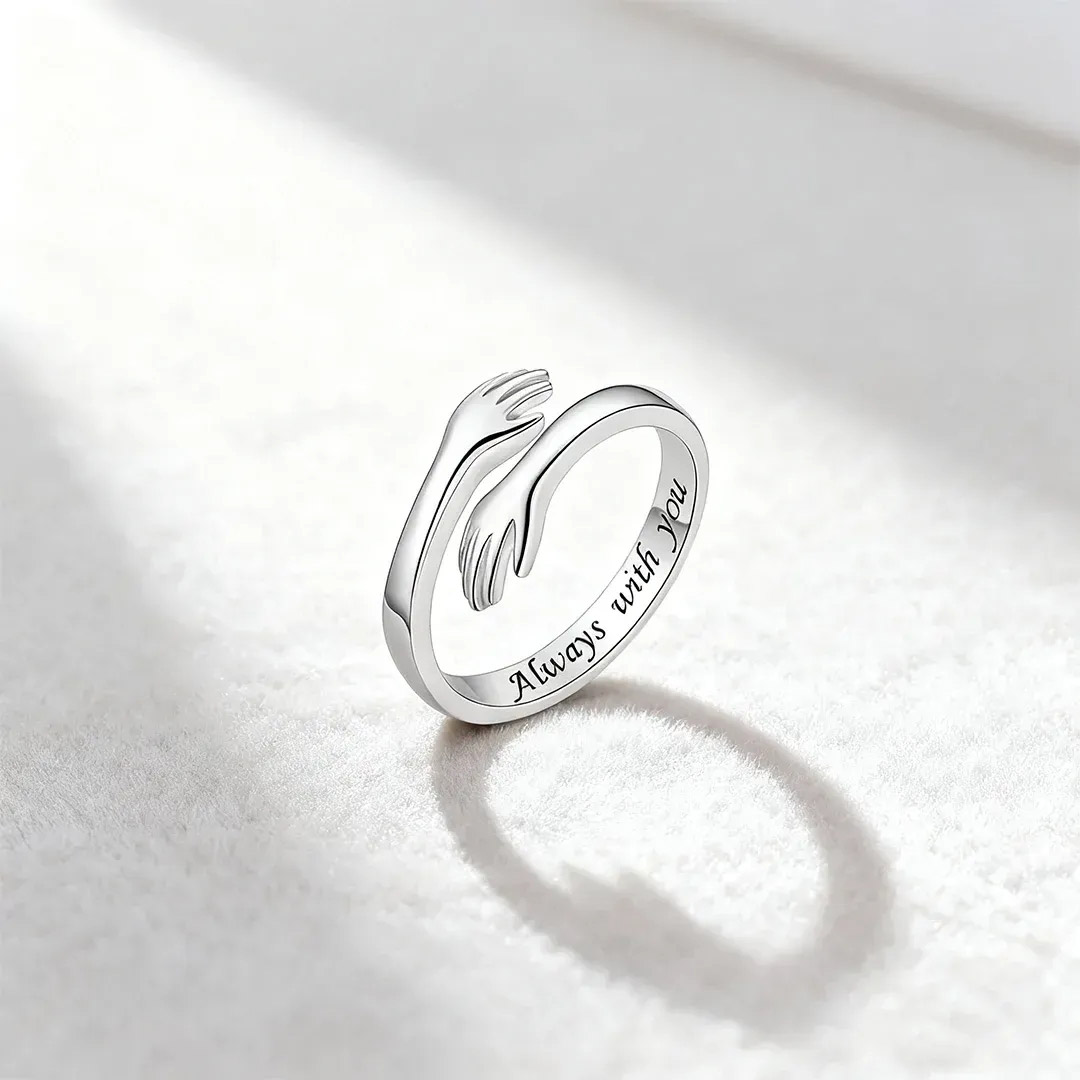 For Granddaughter -Forever Linked  Ring