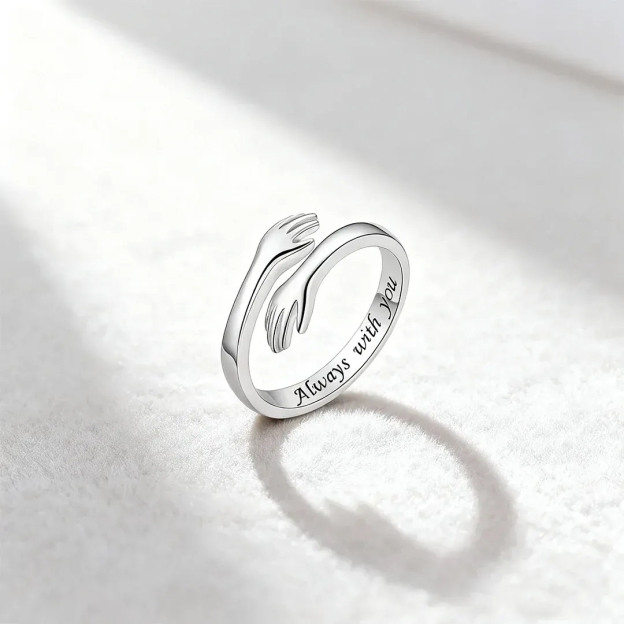 For Granddaughter -Forever Linked  Ring