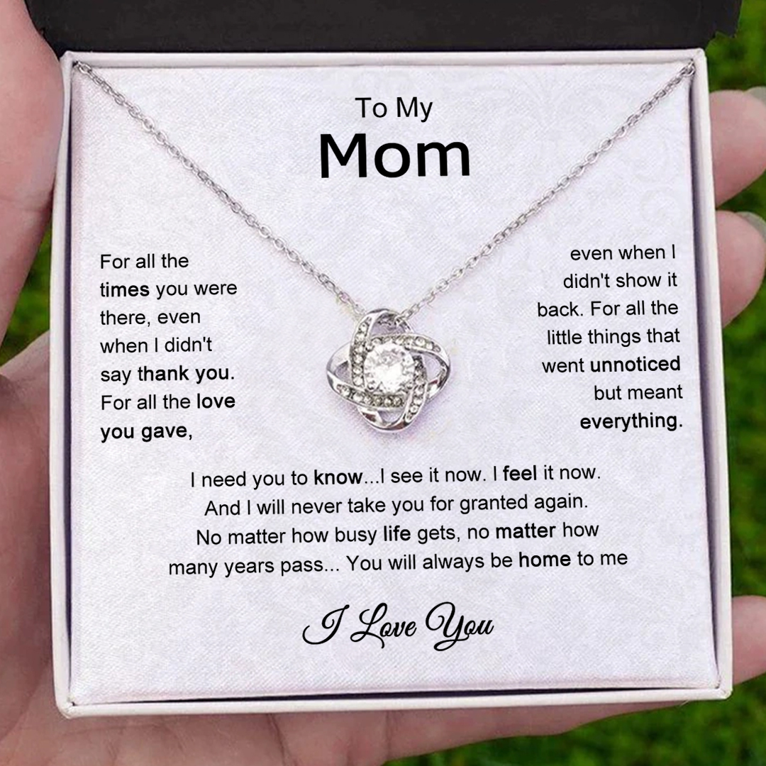 For Mom- I Am Always With You Knot Bracelet