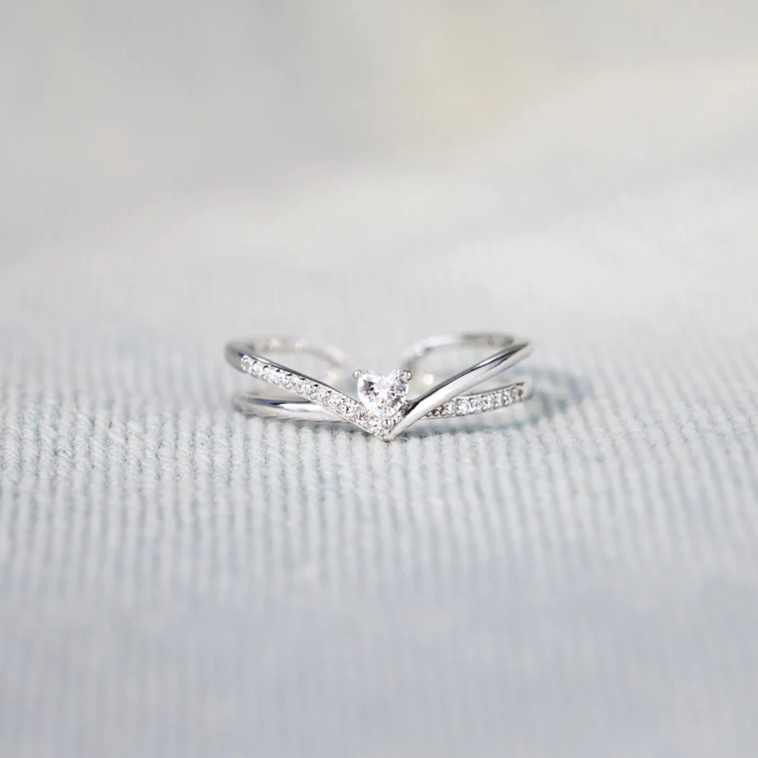 Self-Love Healing Heart Ring