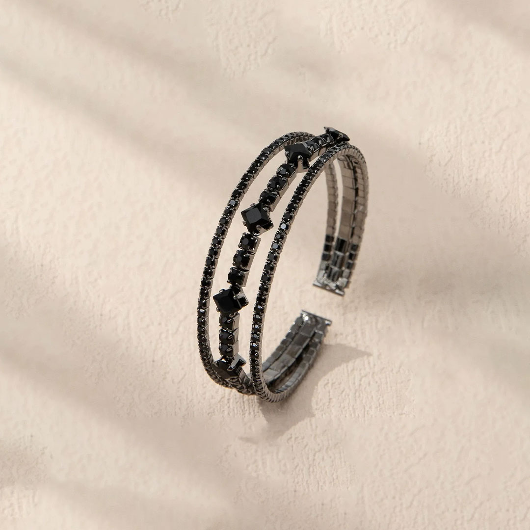 For Self-Black Diamond Bracelet