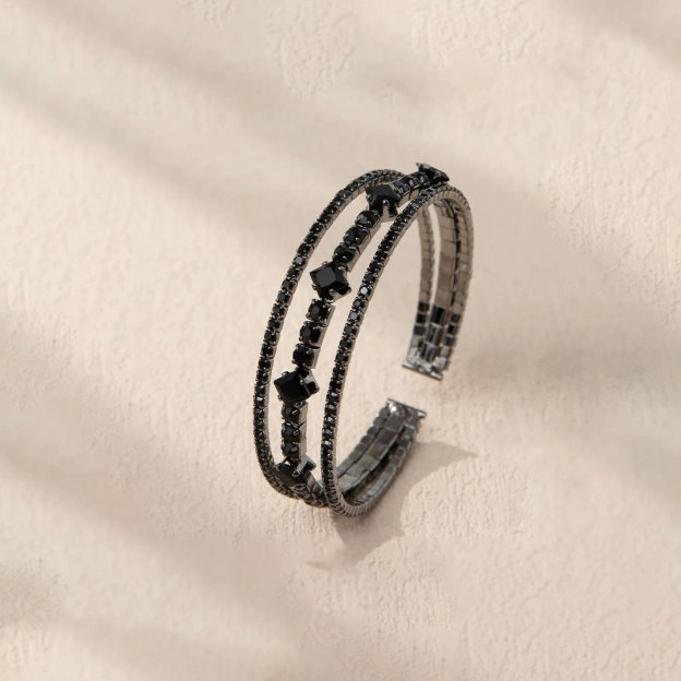 For Self-Black Diamond Bracelet