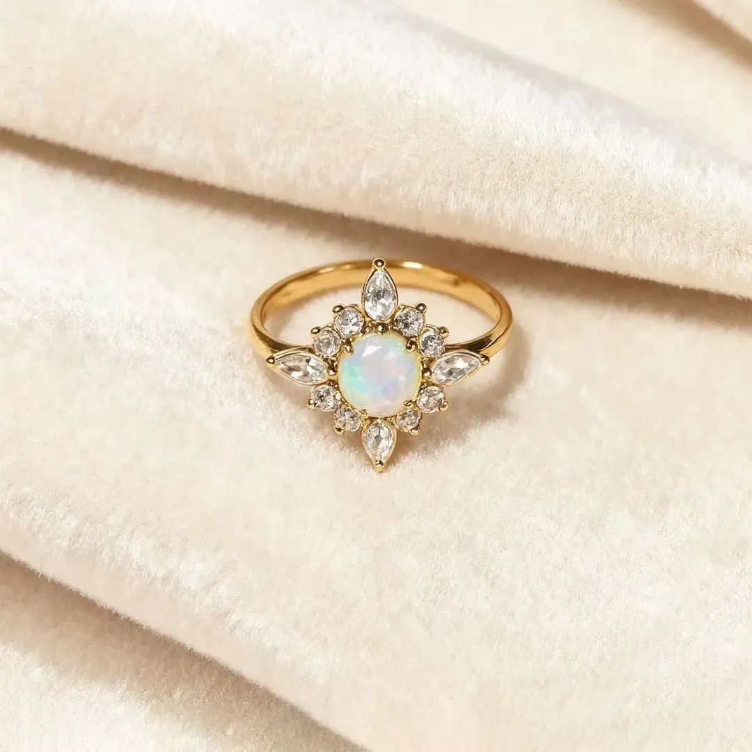 For Bonus Daughter-Shining Star Love Ring