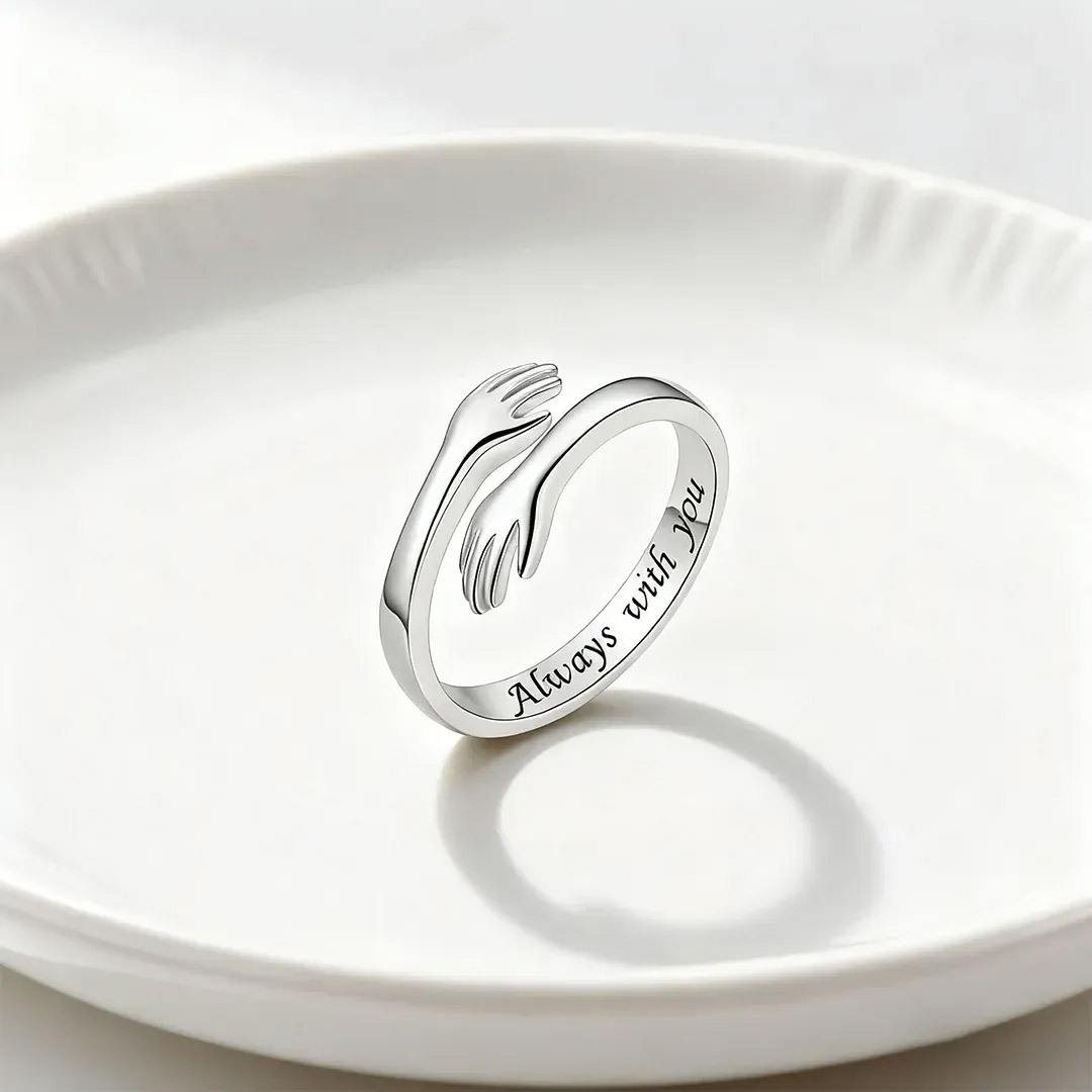For Granddaughter -Forever Linked  Ring