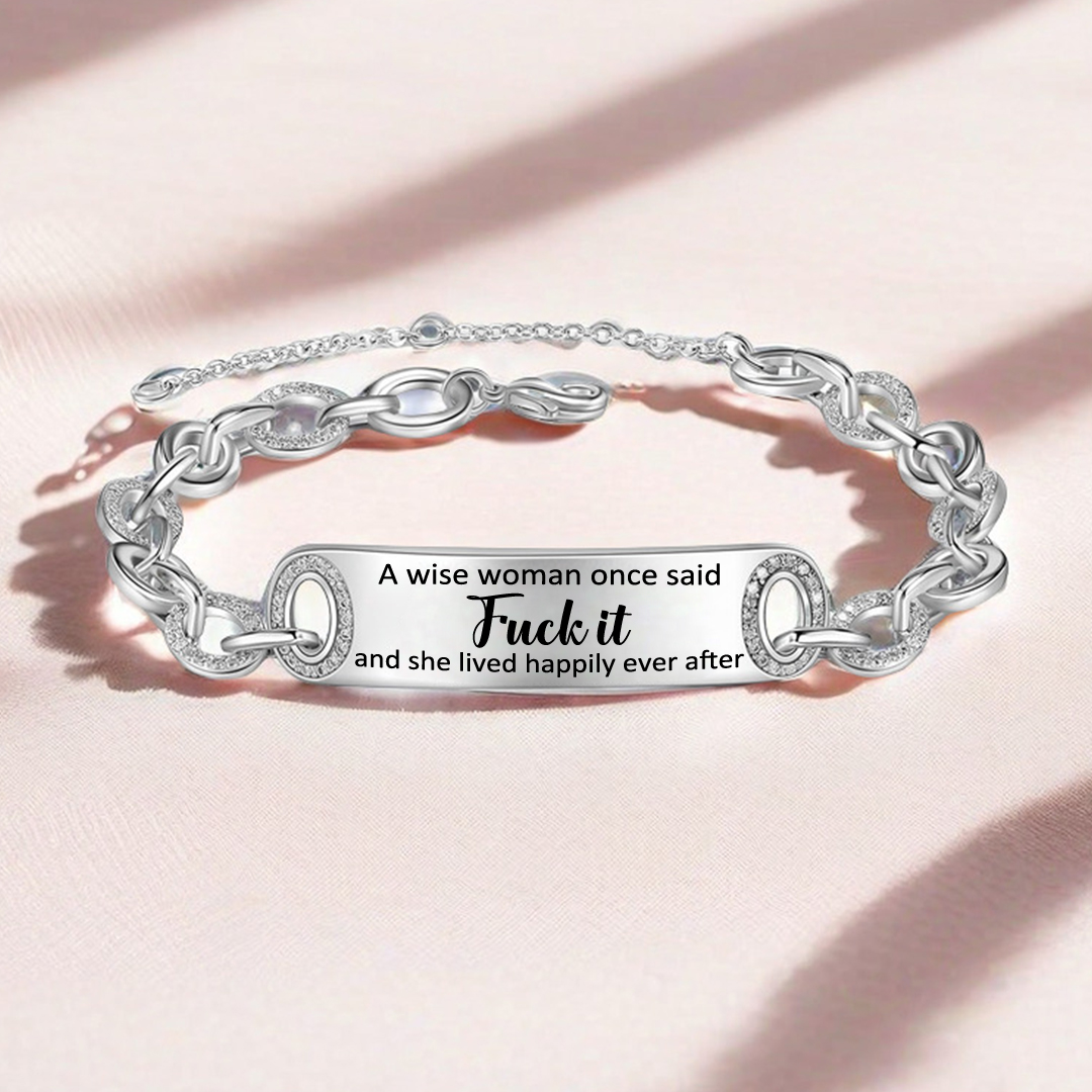 Fuck It Large Chain Bracelet
