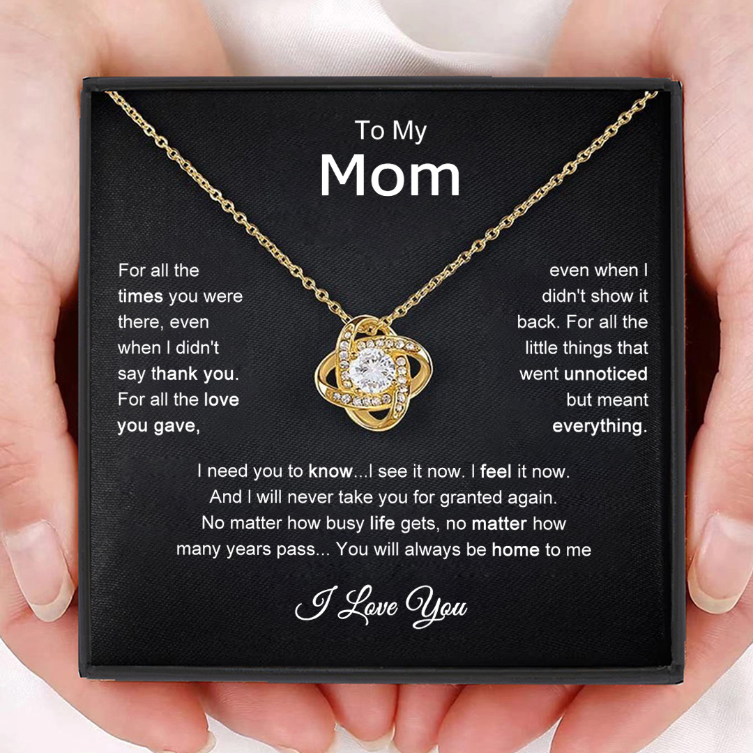 For Mom- I Am Always With You Knot Bracelet