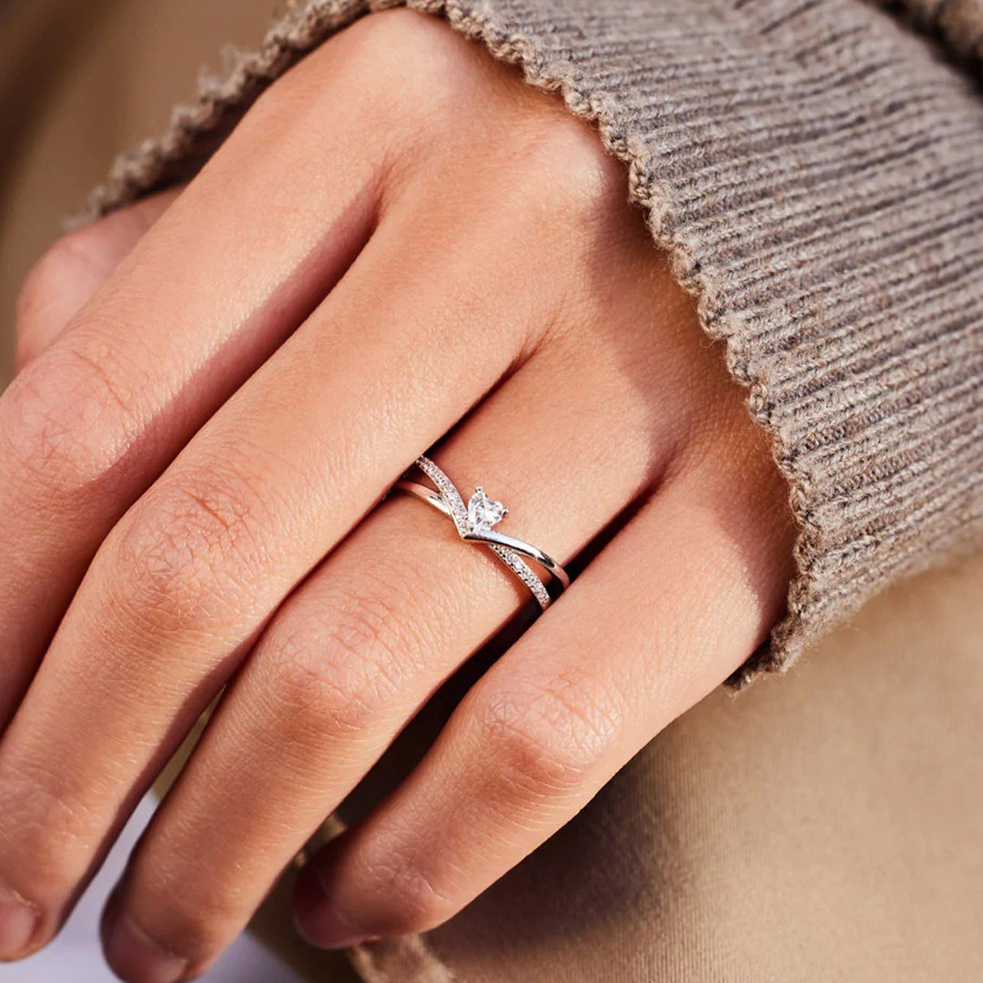 Self-Love Healing Heart Ring