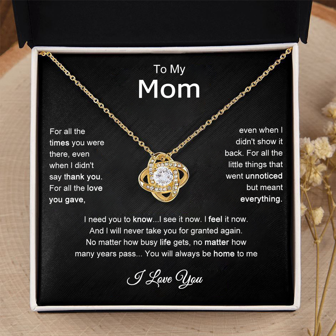 For Mom- I Am Always With You Knot Bracelet