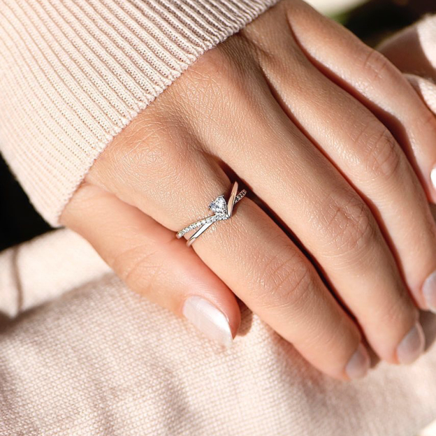 Self-Love Healing Heart Ring