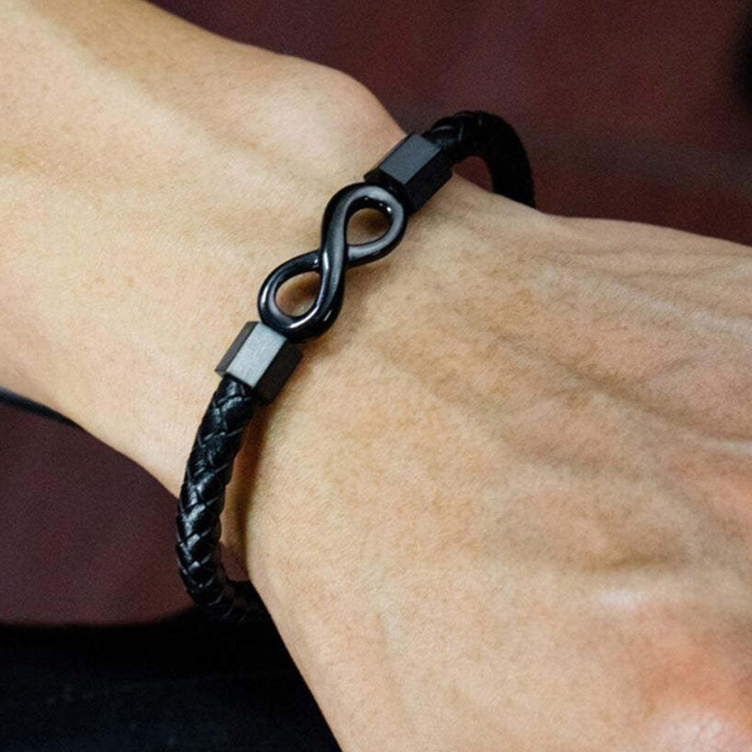 For Son - Infinity Braided Bracelet