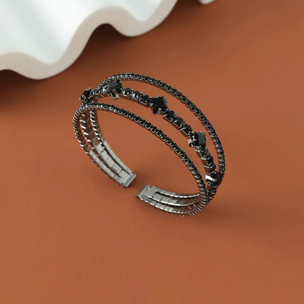 For Self-Black Diamond Bracelet