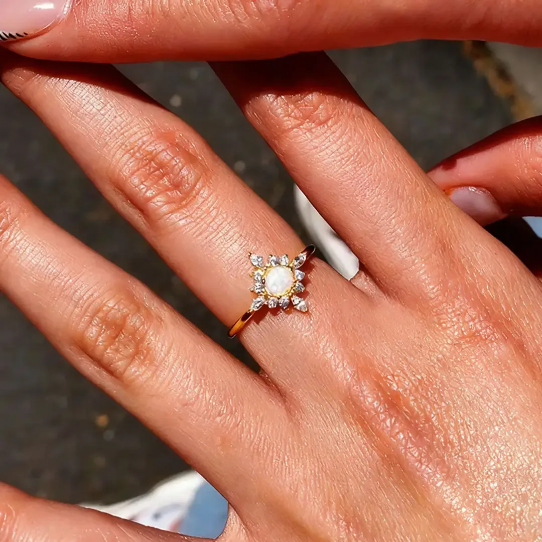 For Bonus Daughter-Shining Star Love Ring